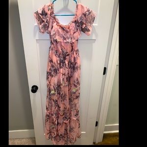 Maxi floral dress